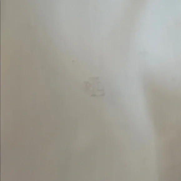 Lauren Ralph Lauren Easy Care Cotton White Shirt size L - Picture 4 of 5